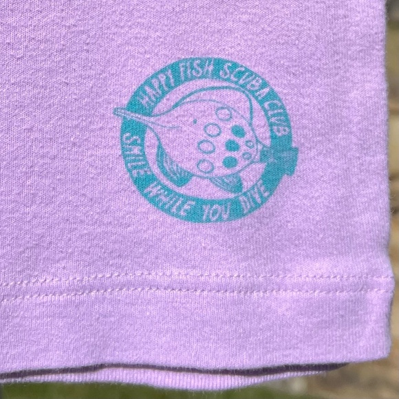 GapKids Pink "Happy Fish Scuba Club" Short-Sleeve Tee - Picture 4 of 11